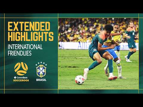Australia vs Brazil | Extended Highlights | International Friendly 2 hqdefault 2216