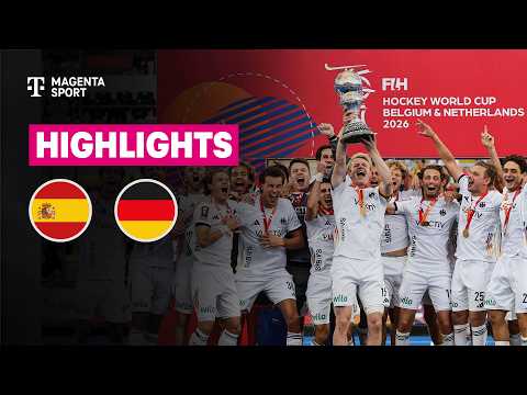 Spanien - Deutschland | Highlights, WM-Finale FELDHOCKEY-WM 2026 | MAGENTA SPORT 2 hqdefault 617