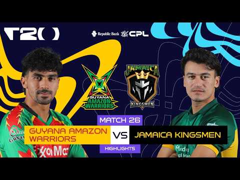Highlights | Guyana Amazon Warriors vs Jamaica Kingsmen | CPL 2026 2 hqdefault 855