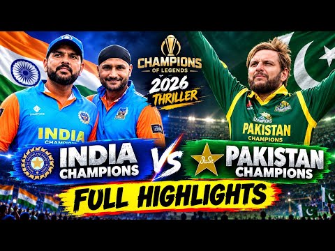 India Champions Vs Pakistan World Championship Of Legends Full Highlights 2026 | IND VS PAK 2 hqdefault 388
